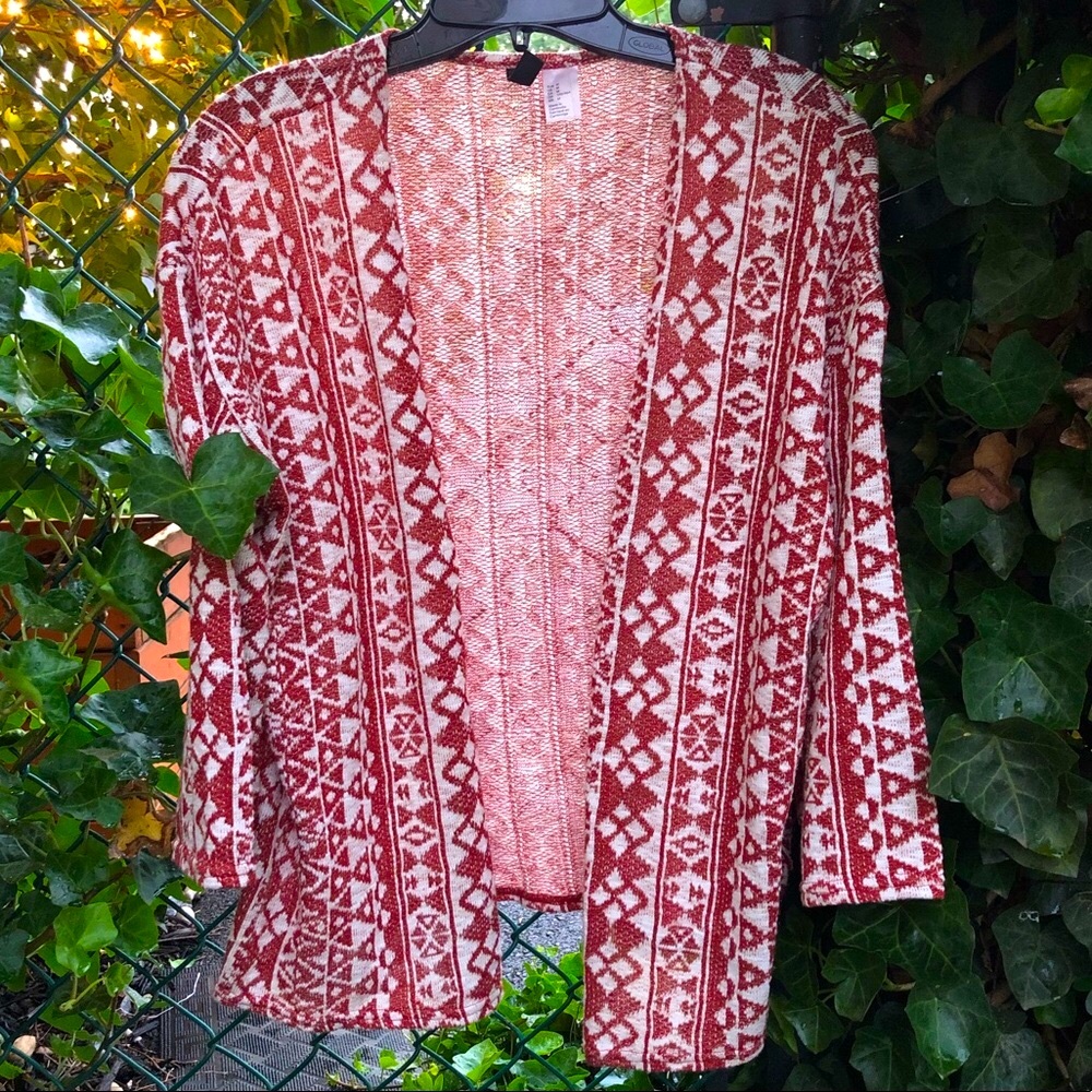H&M Boho Open Cardigan